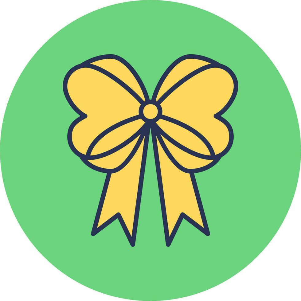 Ribbon Bow Vector Icon