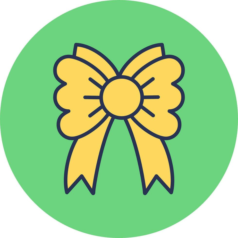 Ribbon Bow Vector Icon