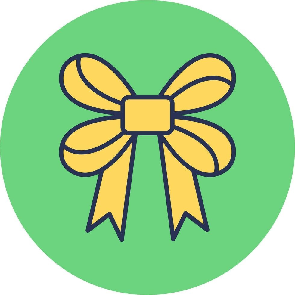 Ribbon Bow Vector Icon