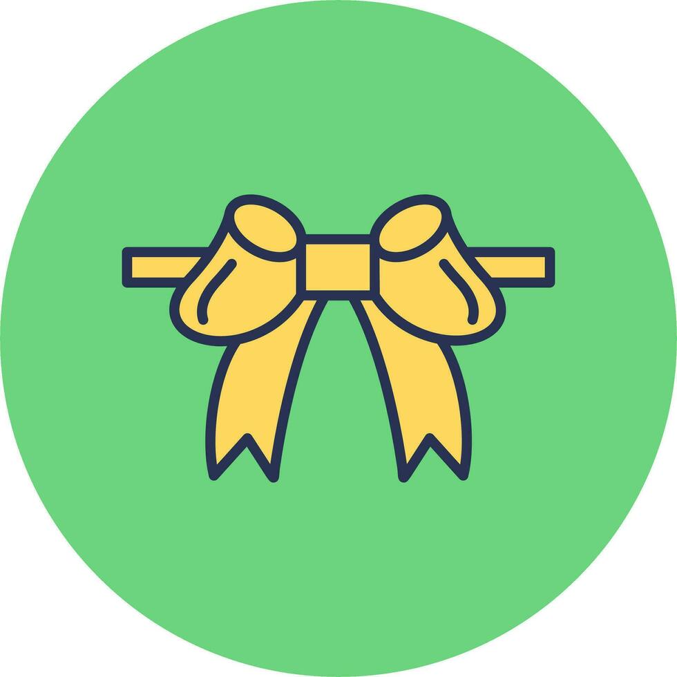 Ribbon Bow Vector Icon