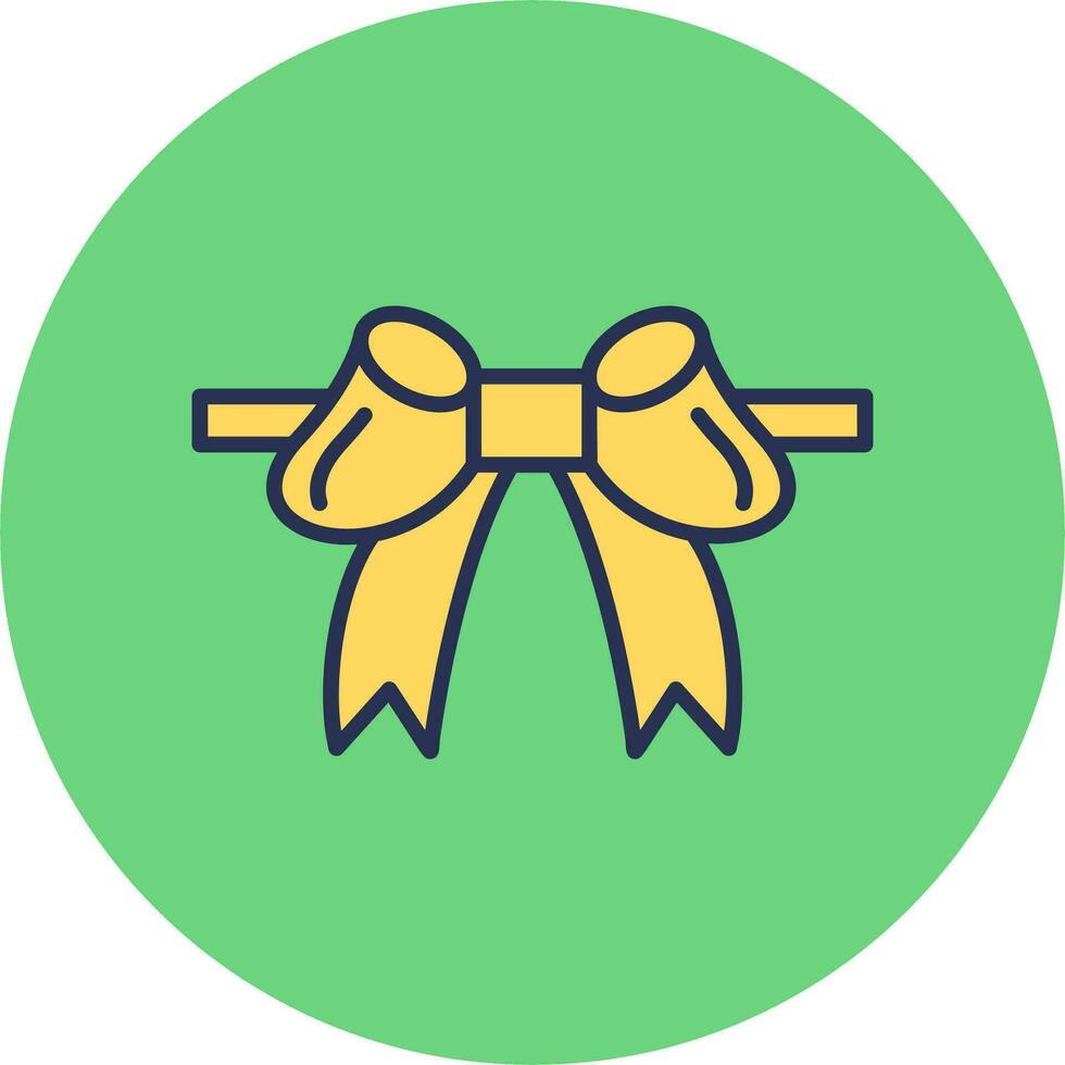 Ribbon Bow Vector Icon