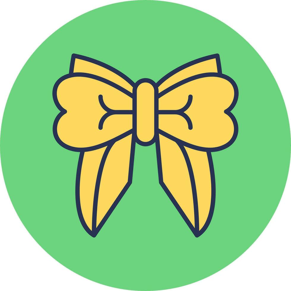 Ribbon Bow Vector Icon