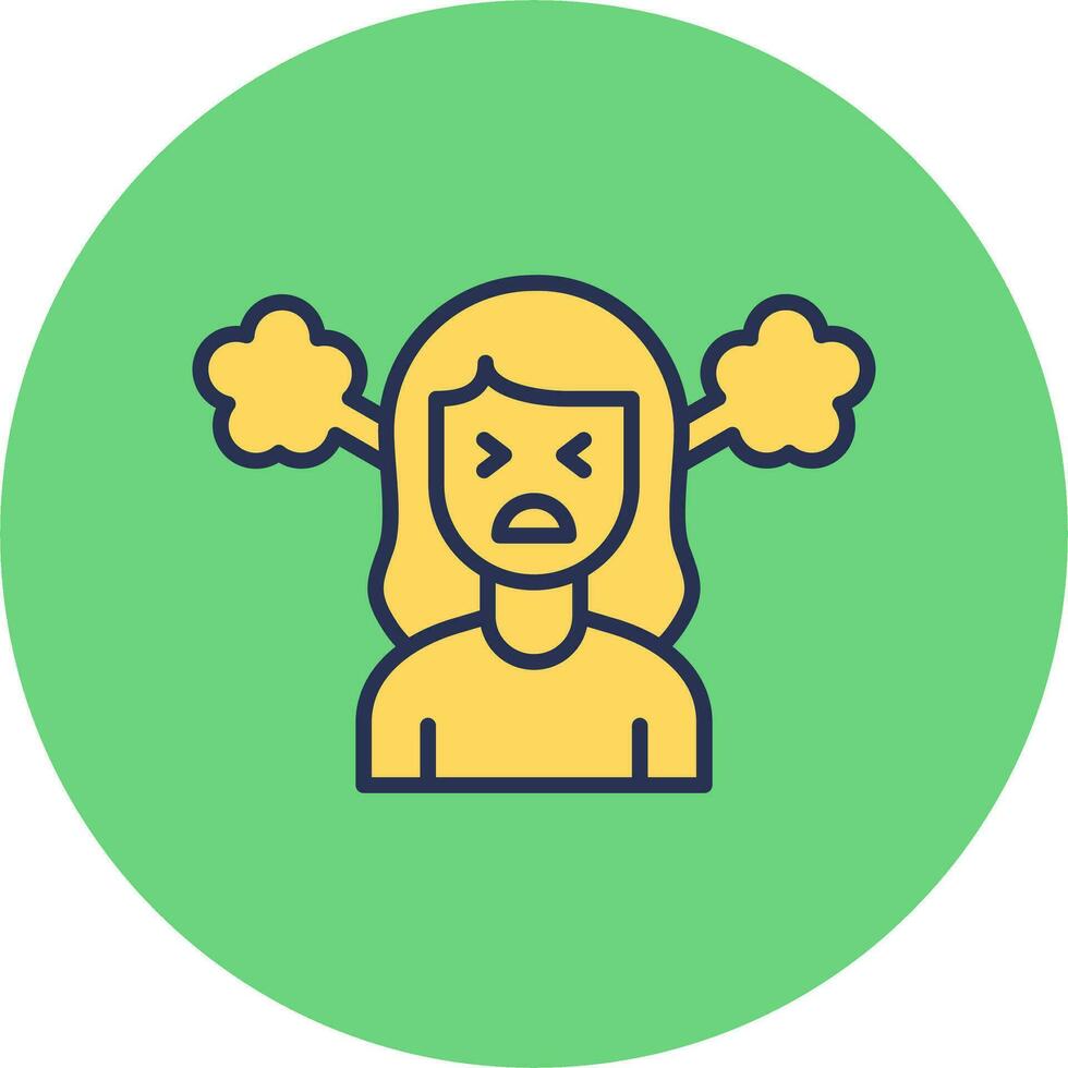 Angry Vector Icon