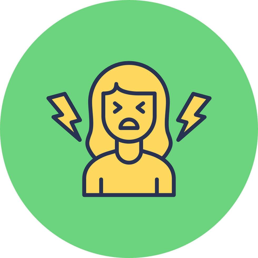 Suffer Vector Icon