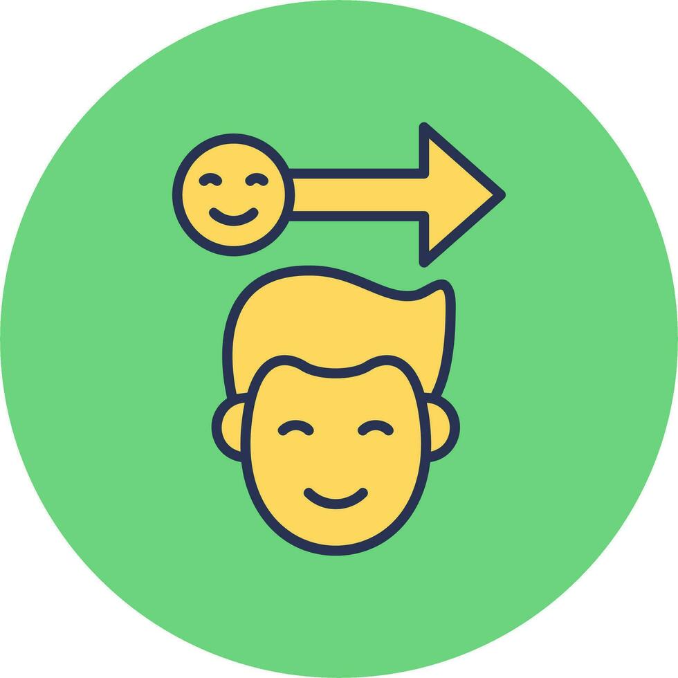 Happy Vector Icon