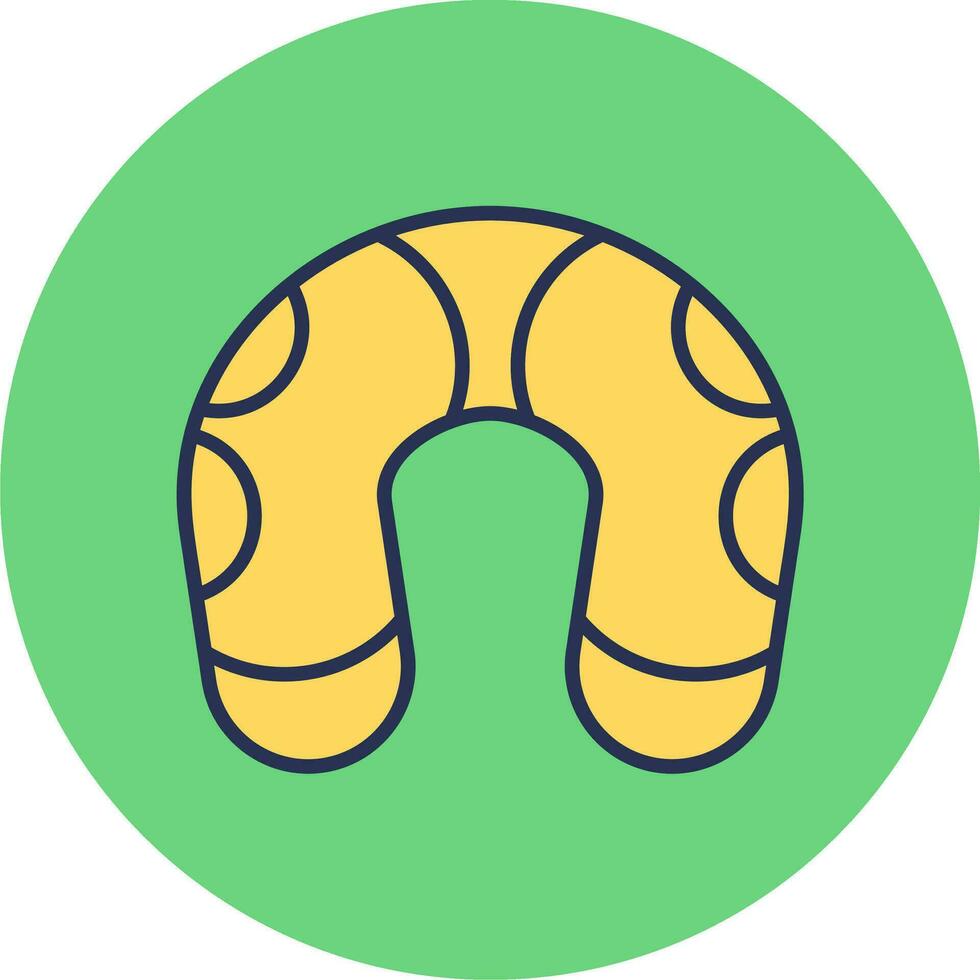 Neck Pillow Vector Icon