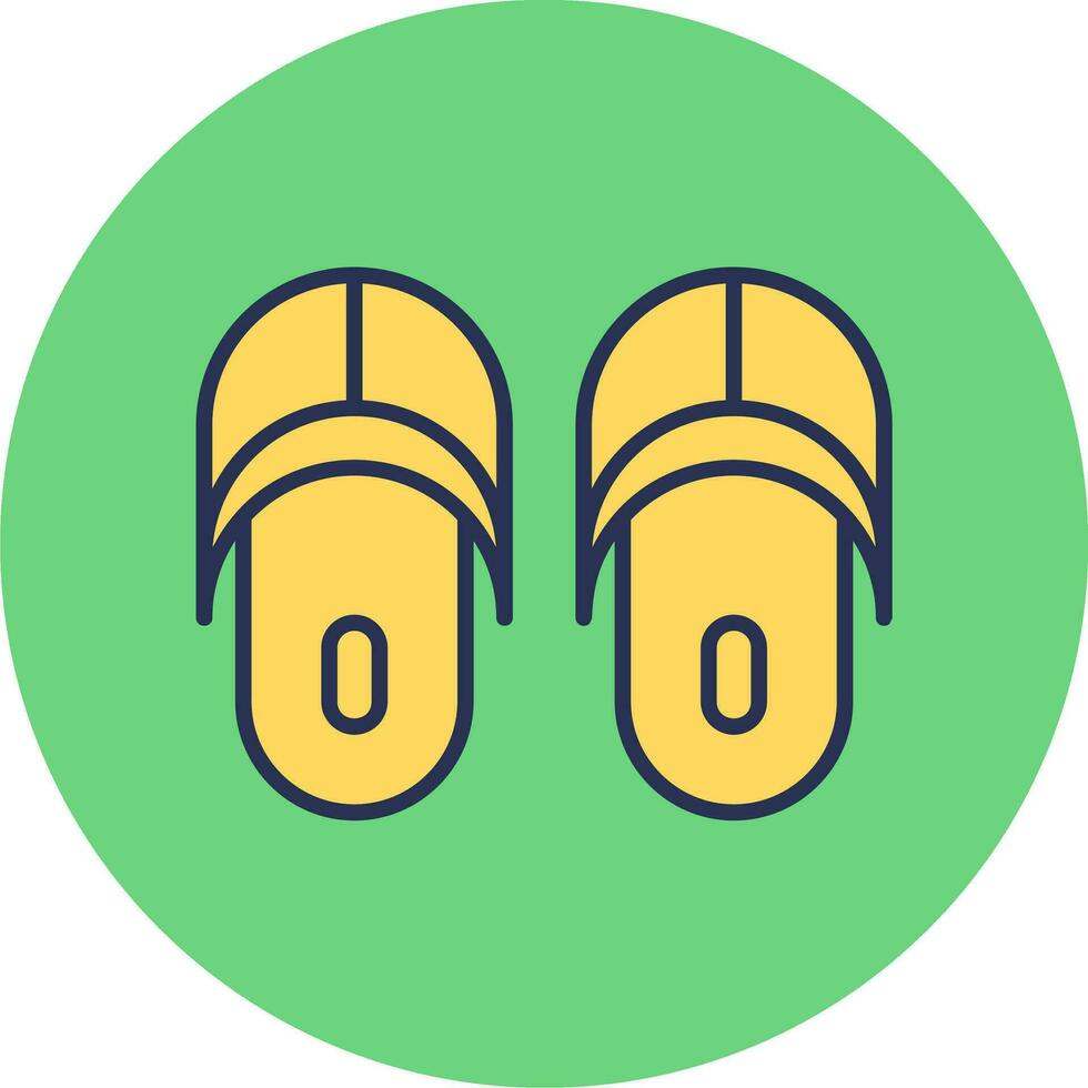Slippers Vector Icon