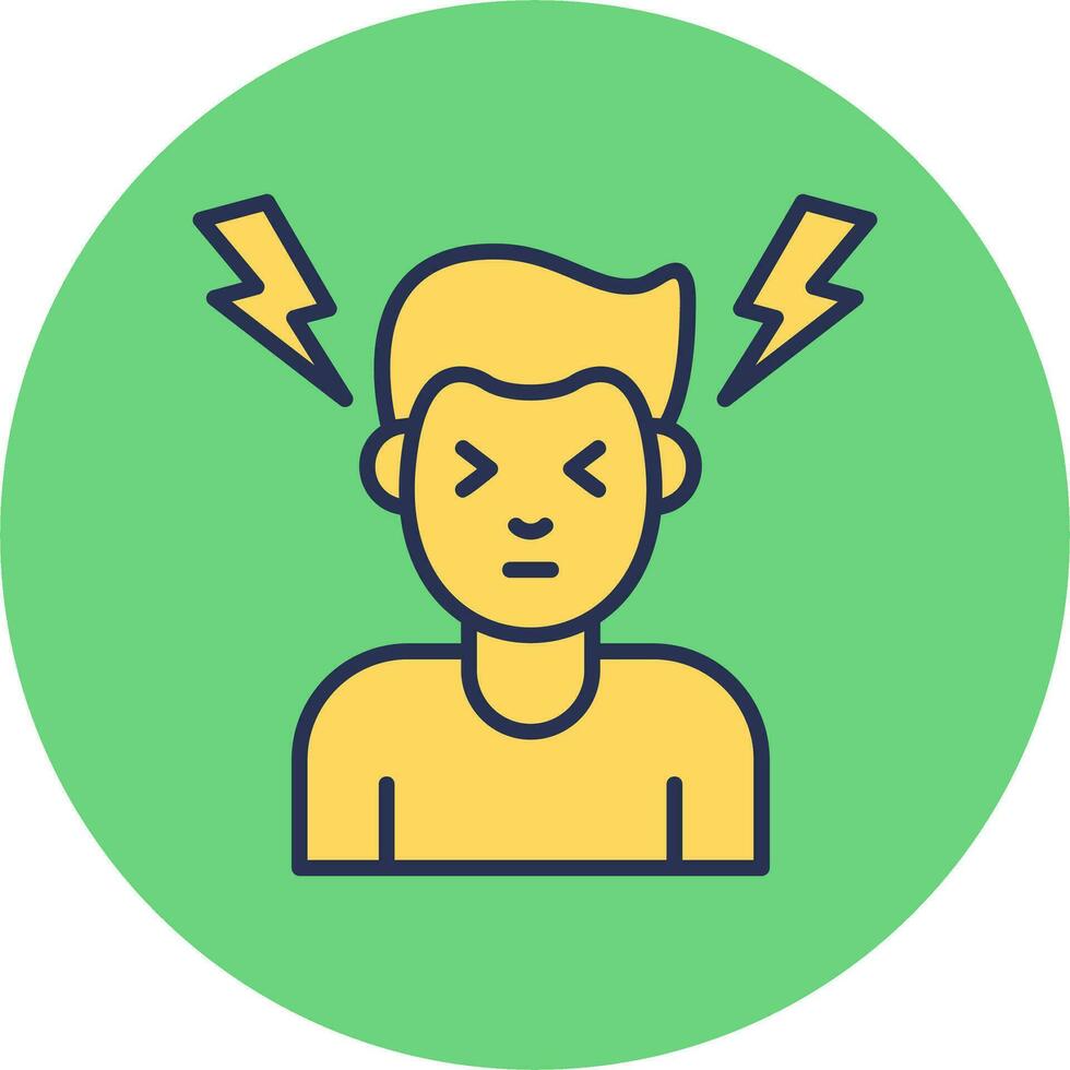 Anxiety Vector Icon