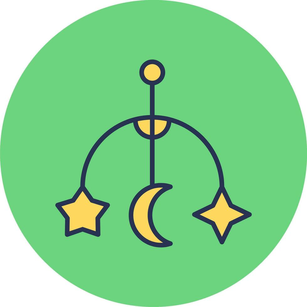 Crib Toy Vector Icon