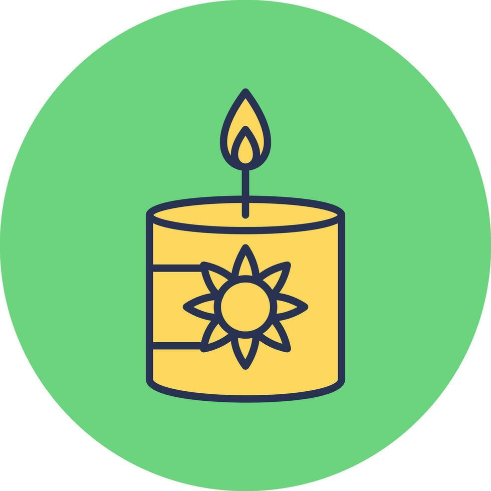 Scented Candle Vector Icon