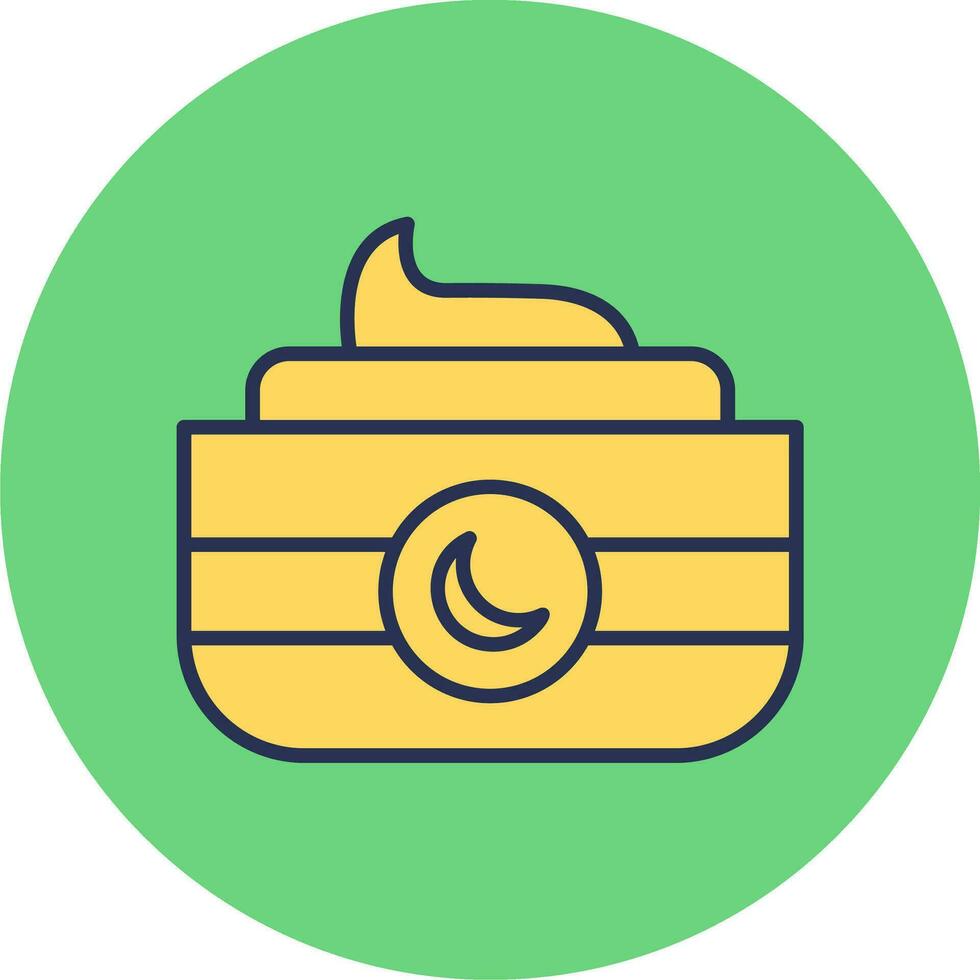 Night Cream Vector Icon