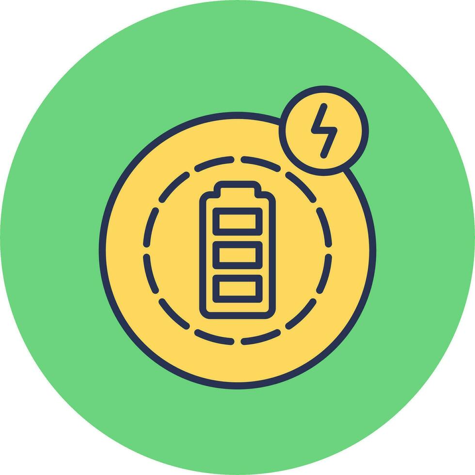 Wireless Charging Vector Icon