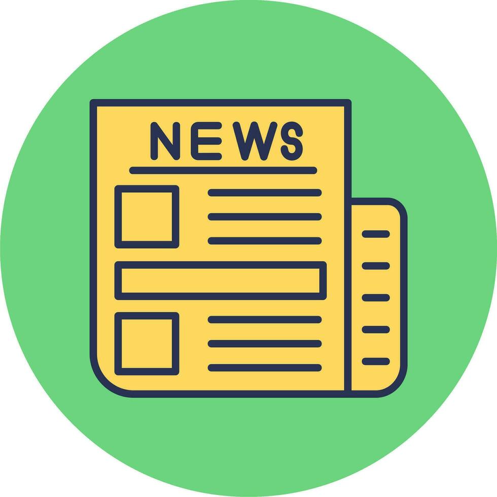 newspaper Vector Icon