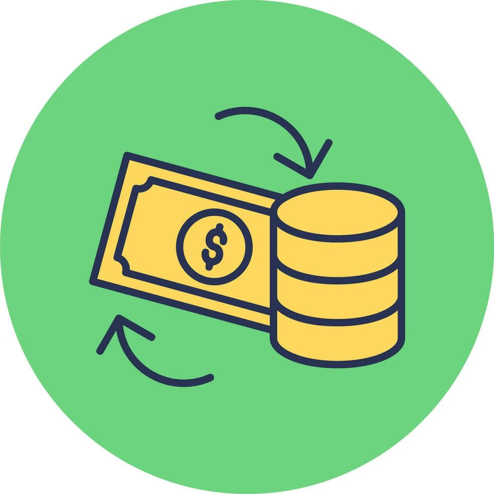 exchange rate Vector Icon