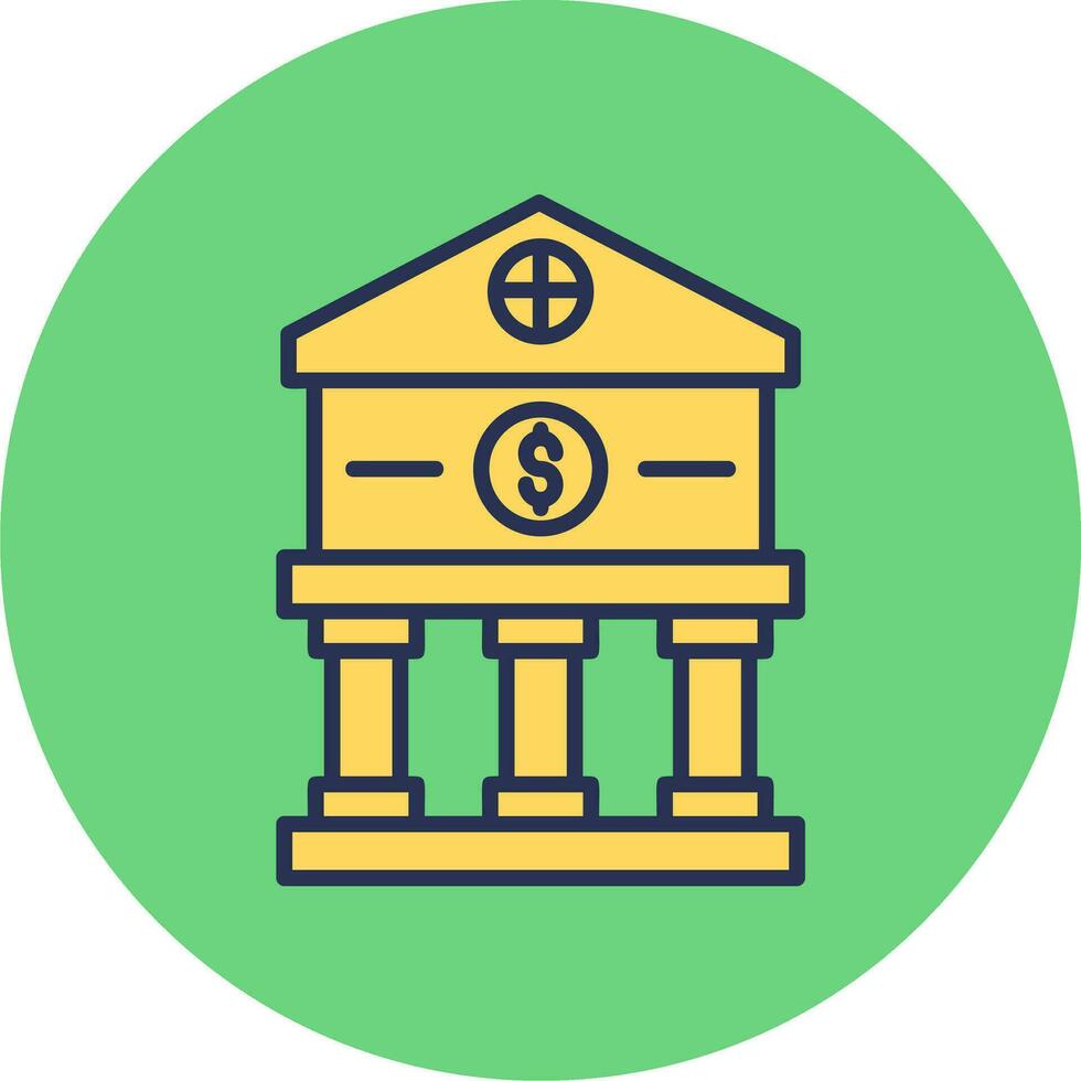 bank Vector Icon