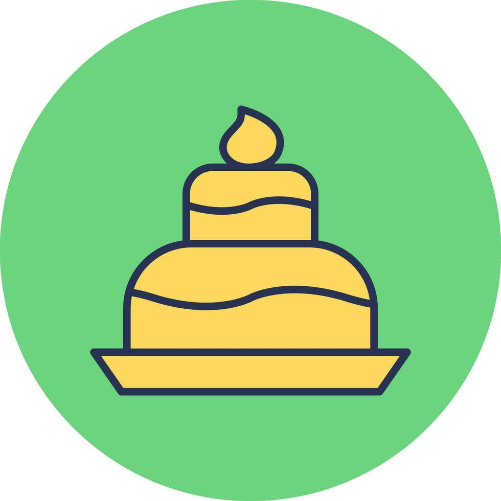 Wedding Cake Vector Icon
