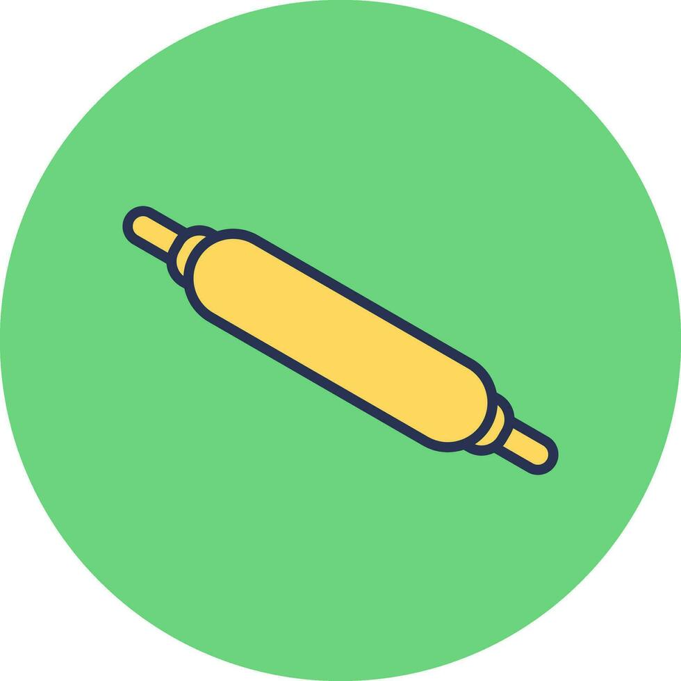 Rolling Pin Vector Icon