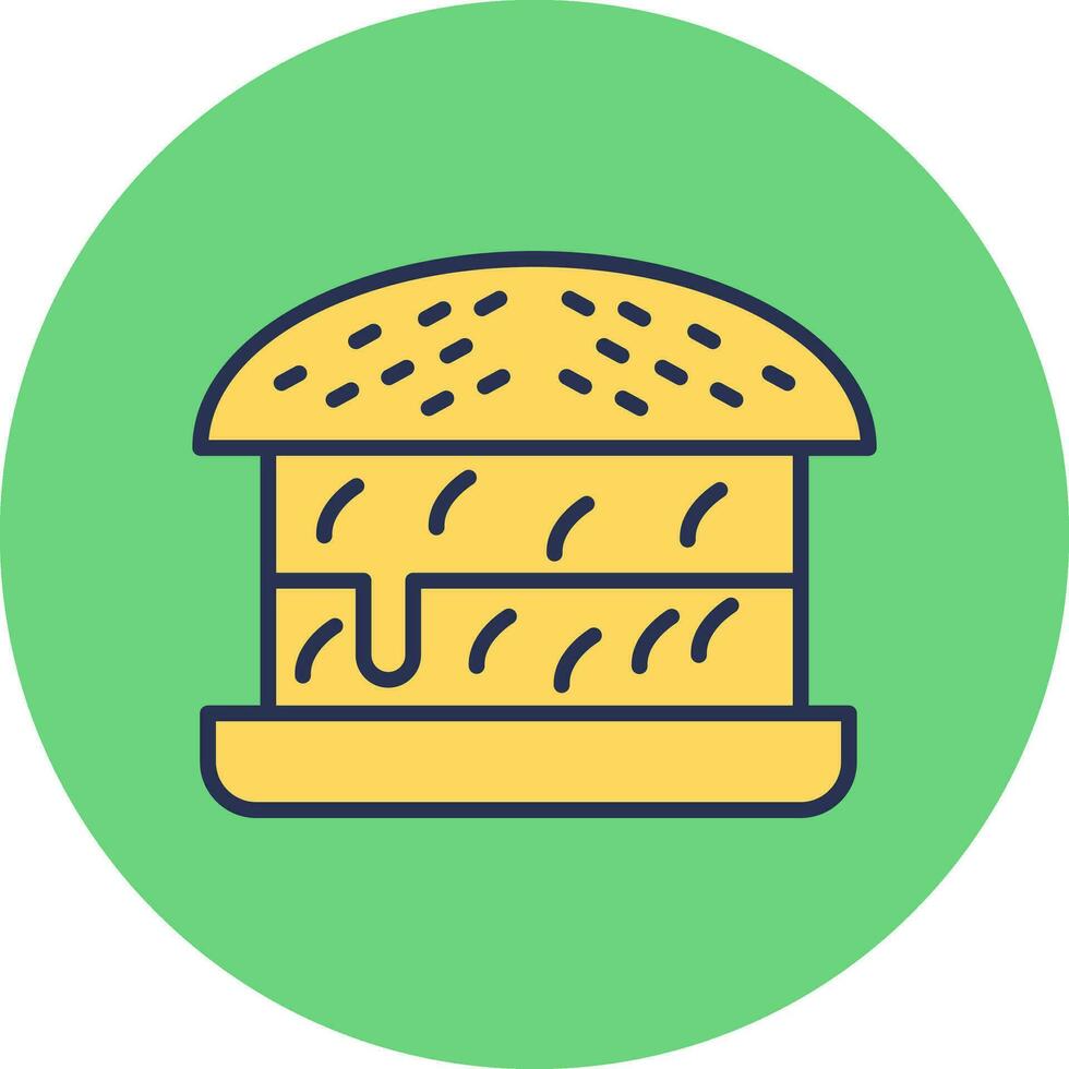 Hamburger Vector Icon