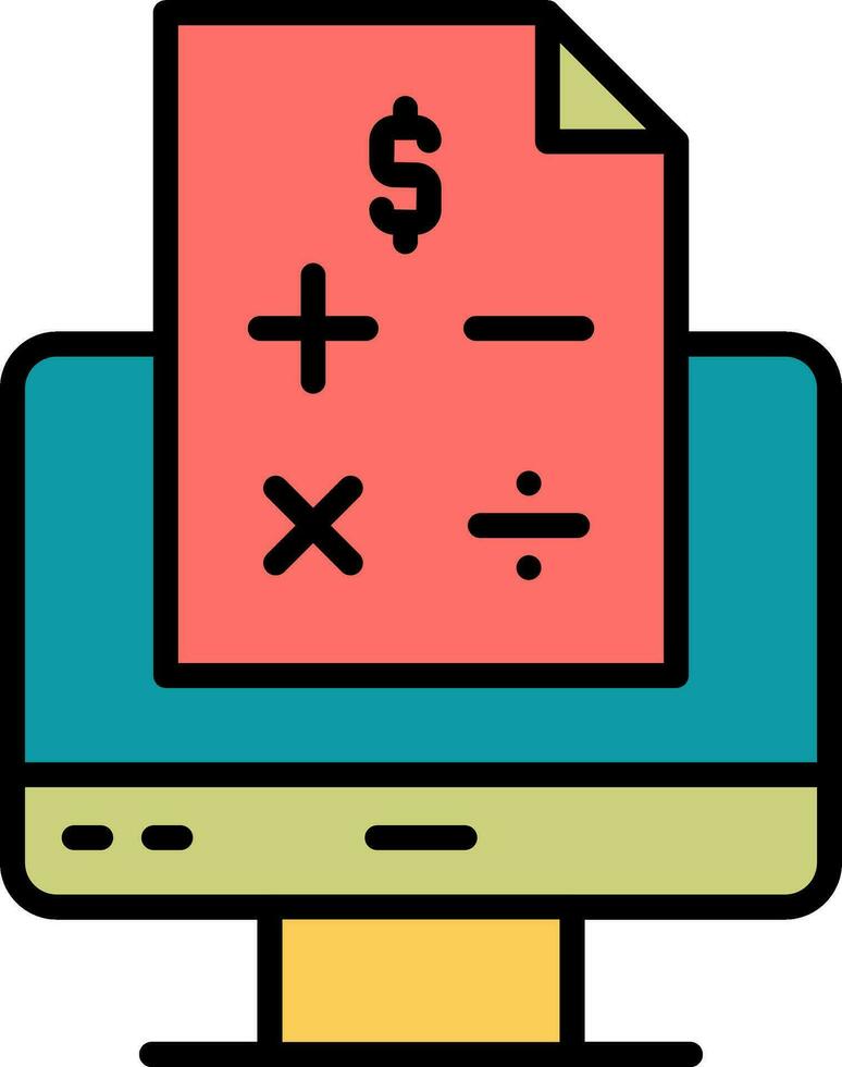 Accounting Vector Icon