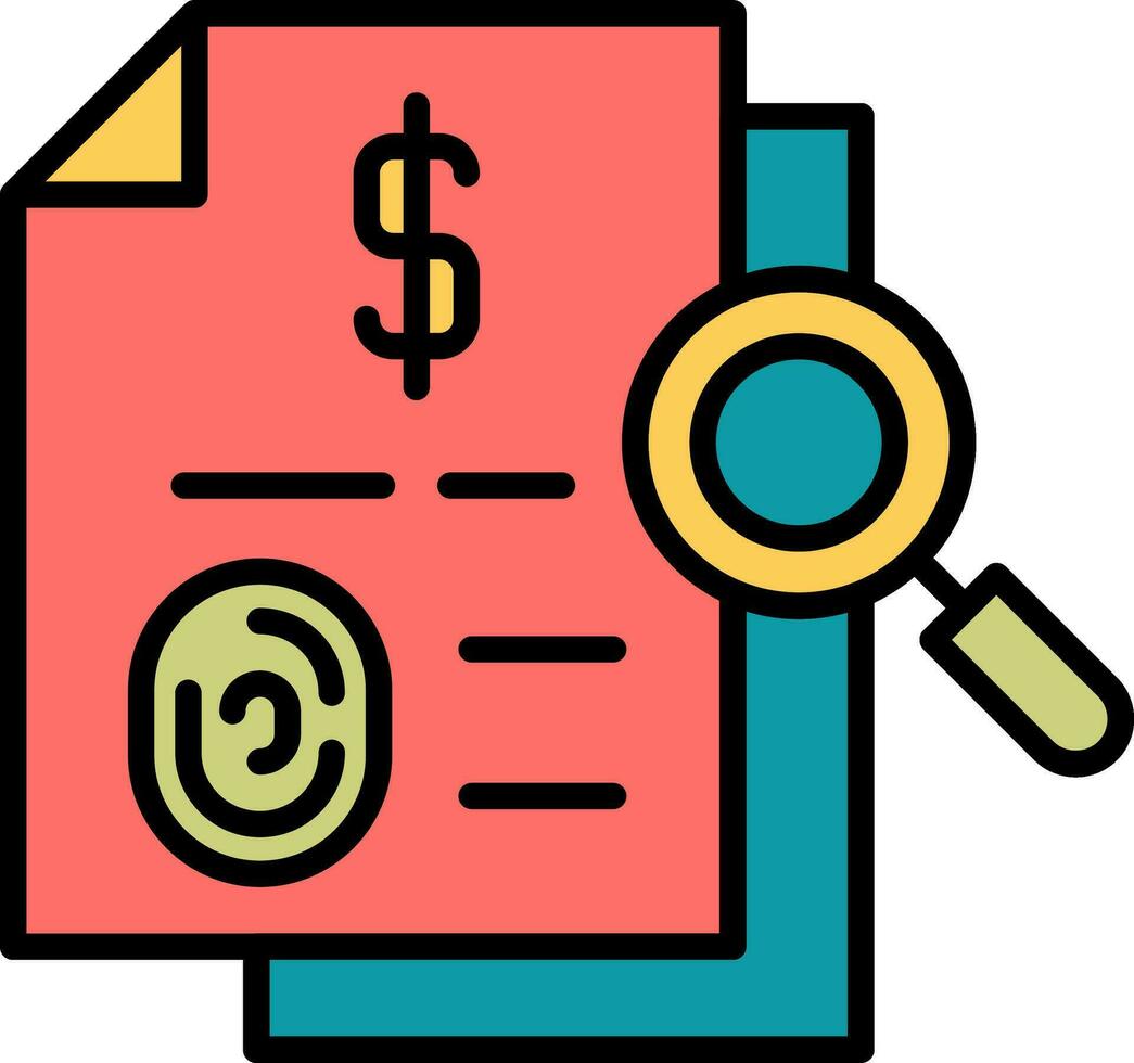 Forensic Vector Icon