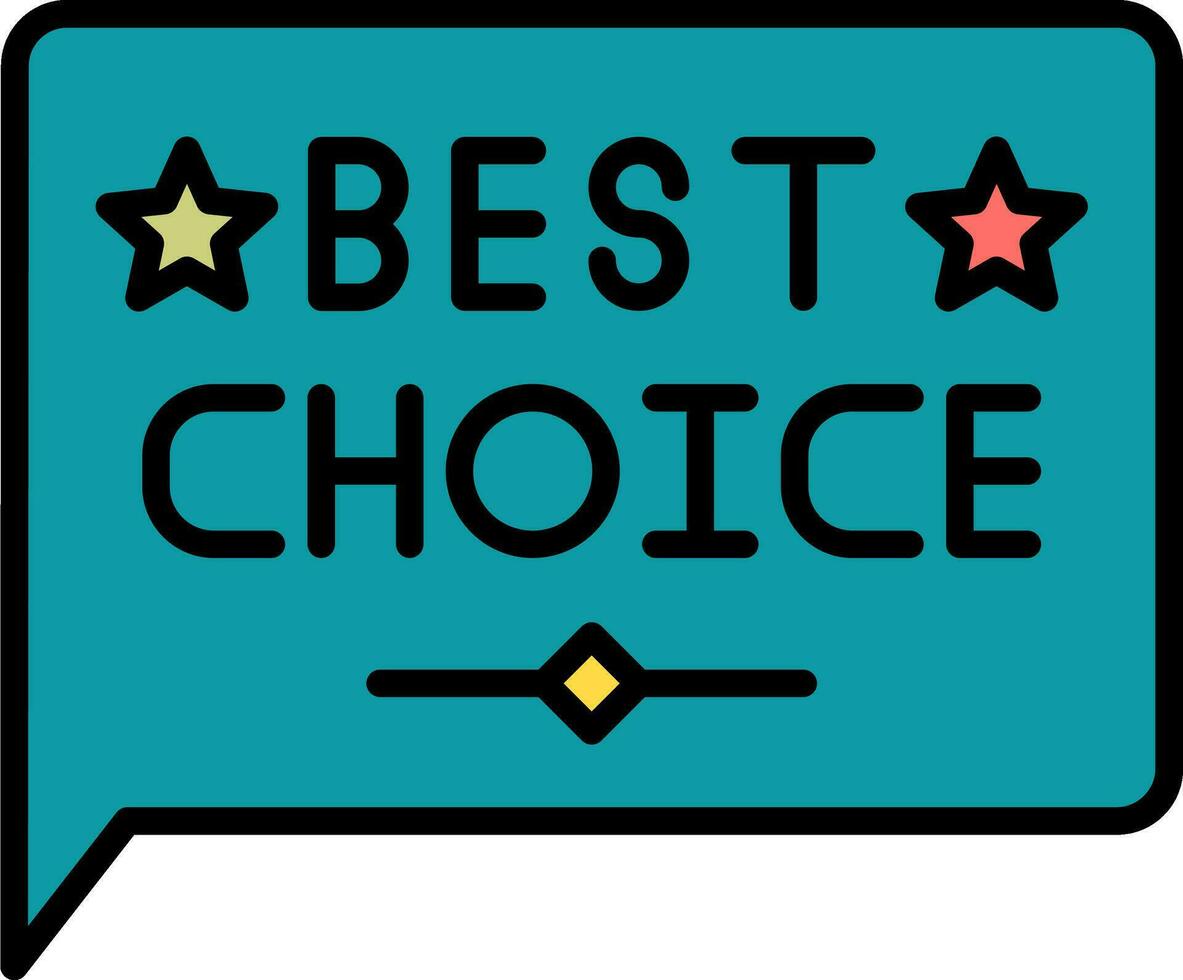 Best Choice Vector Icon