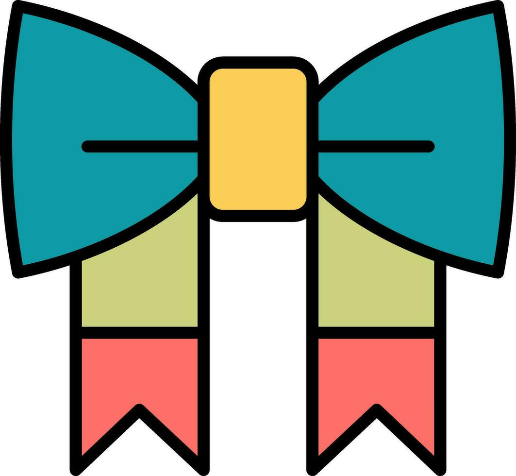 Ribbon Bow Vector Icon