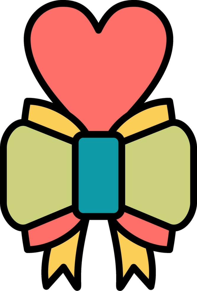 Ribbon Bow Vector Icon