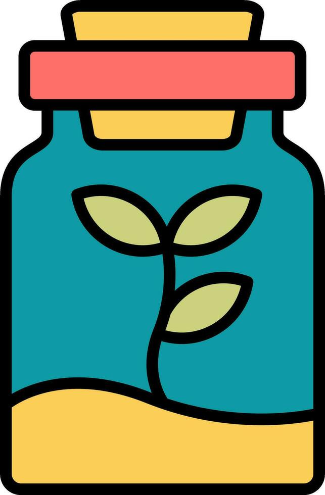 Florarium Vector Icon