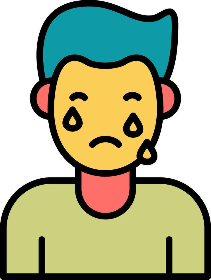 Cry Vector Icon
