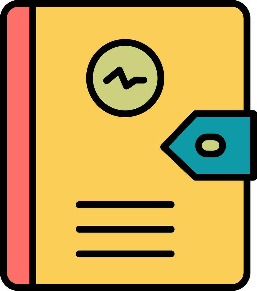 Diary Vector Icon