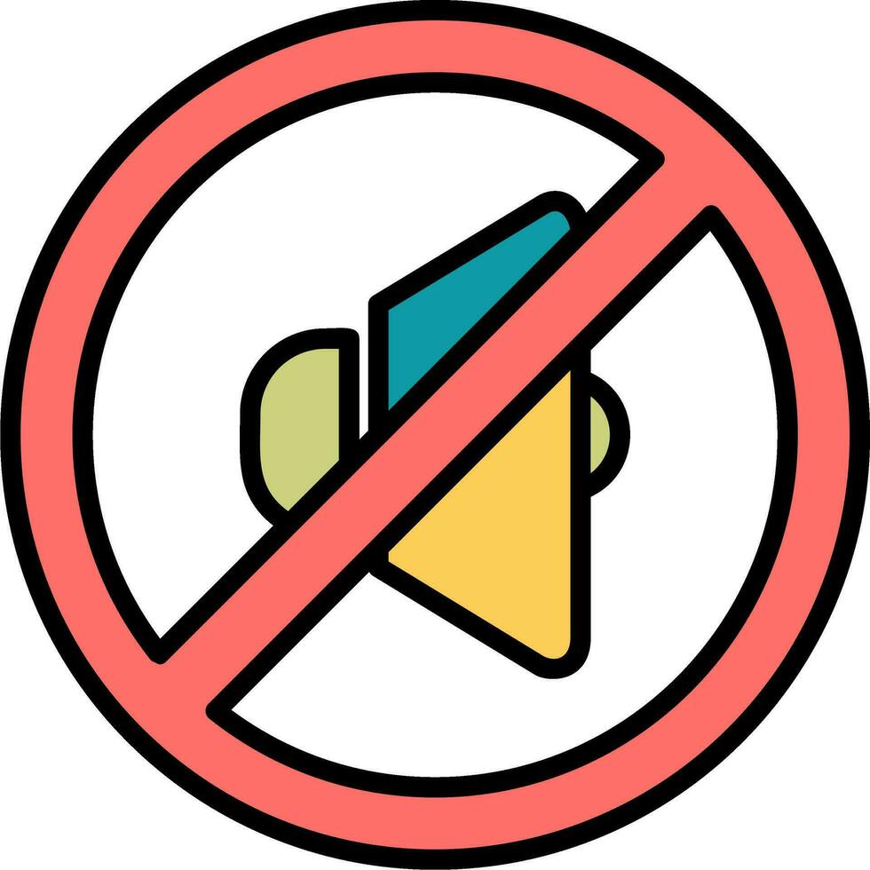 Quiet Vector Icon