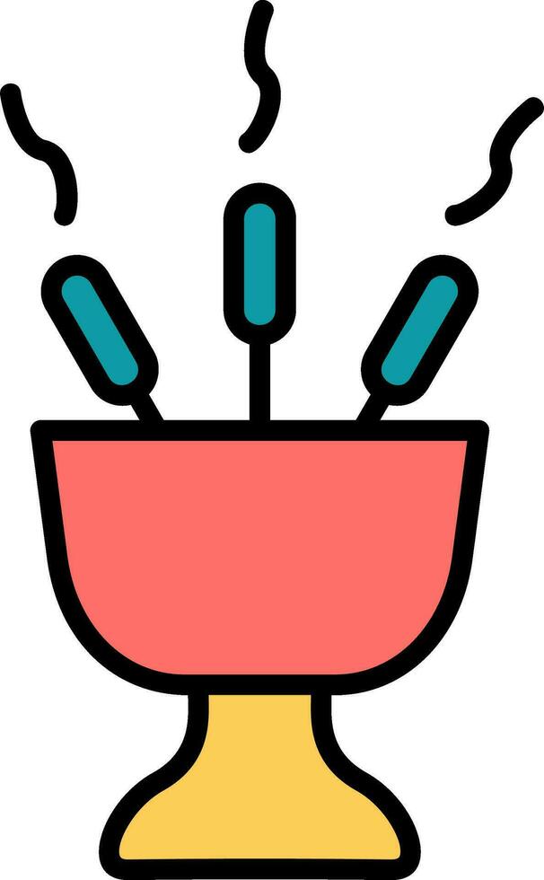 Incense Vector Icon