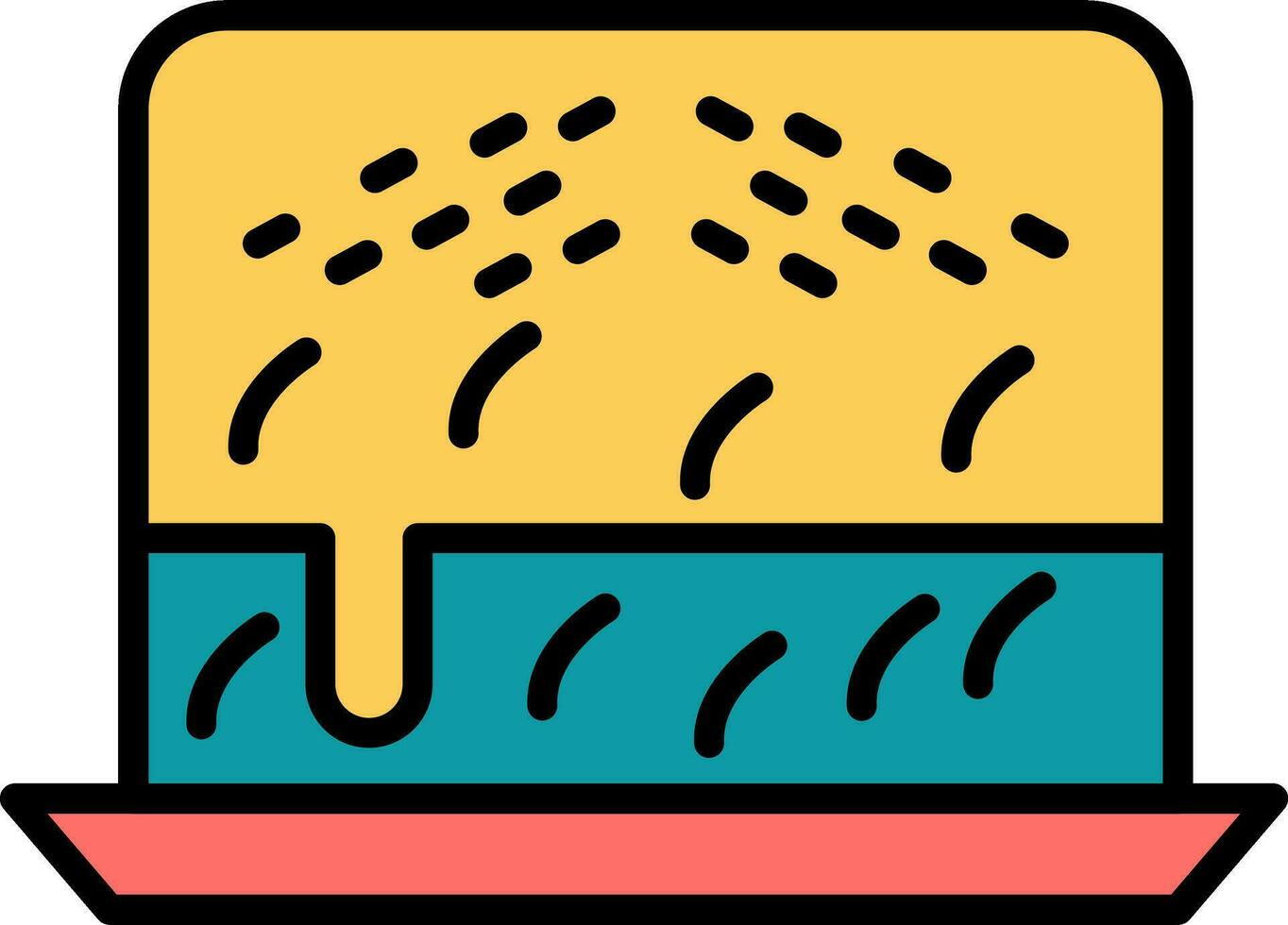 Brownie Vector Icon