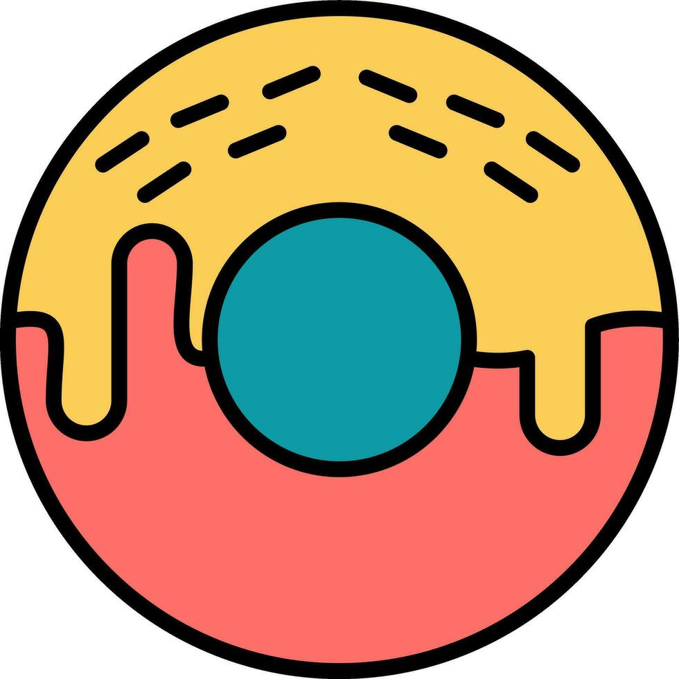 Donut Vector Icon