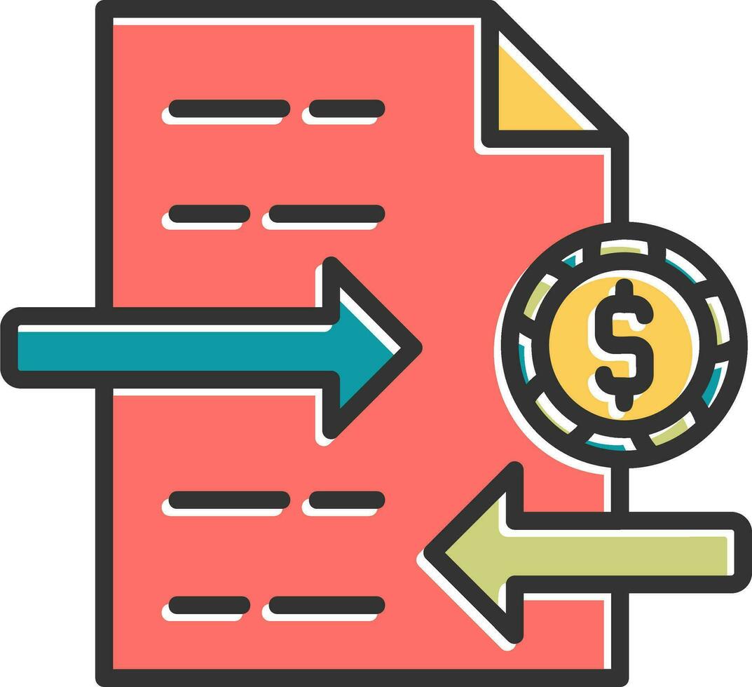 Transaction History Vector Icon