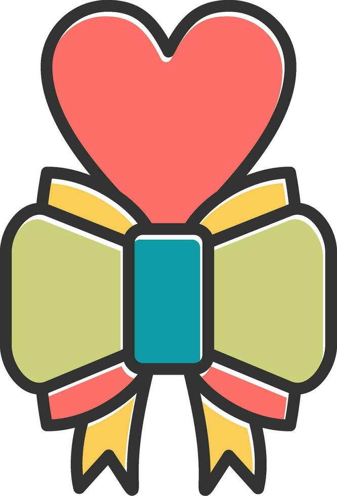 Ribbon Bow Vector Icon