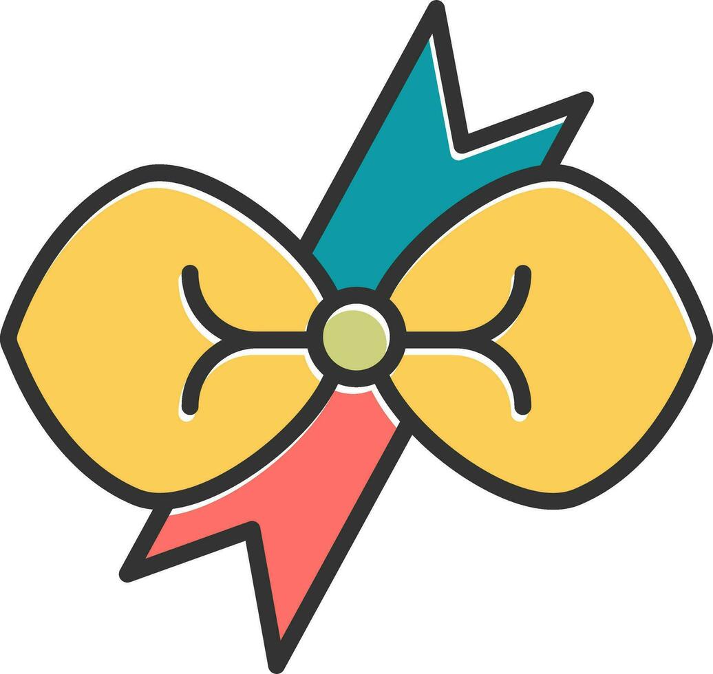 Ribbon Bow Vector Icon