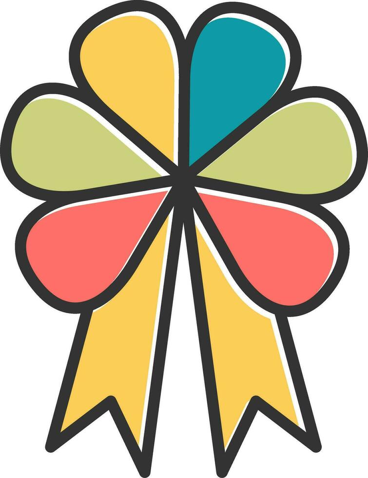 Ribbon Bow Vector Icon