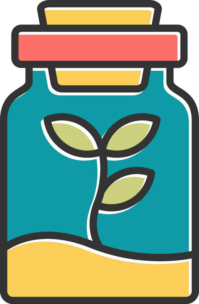 Florarium Vector Icon
