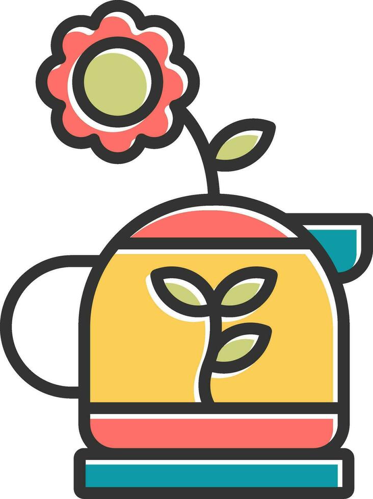 Teapot Vector Icon