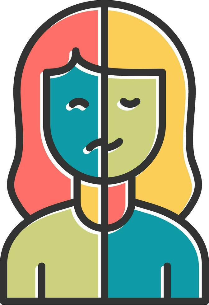 Personality Disorder Vector Icon