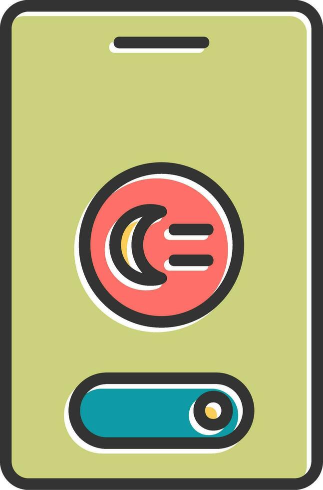 Night Mode Vector Icon