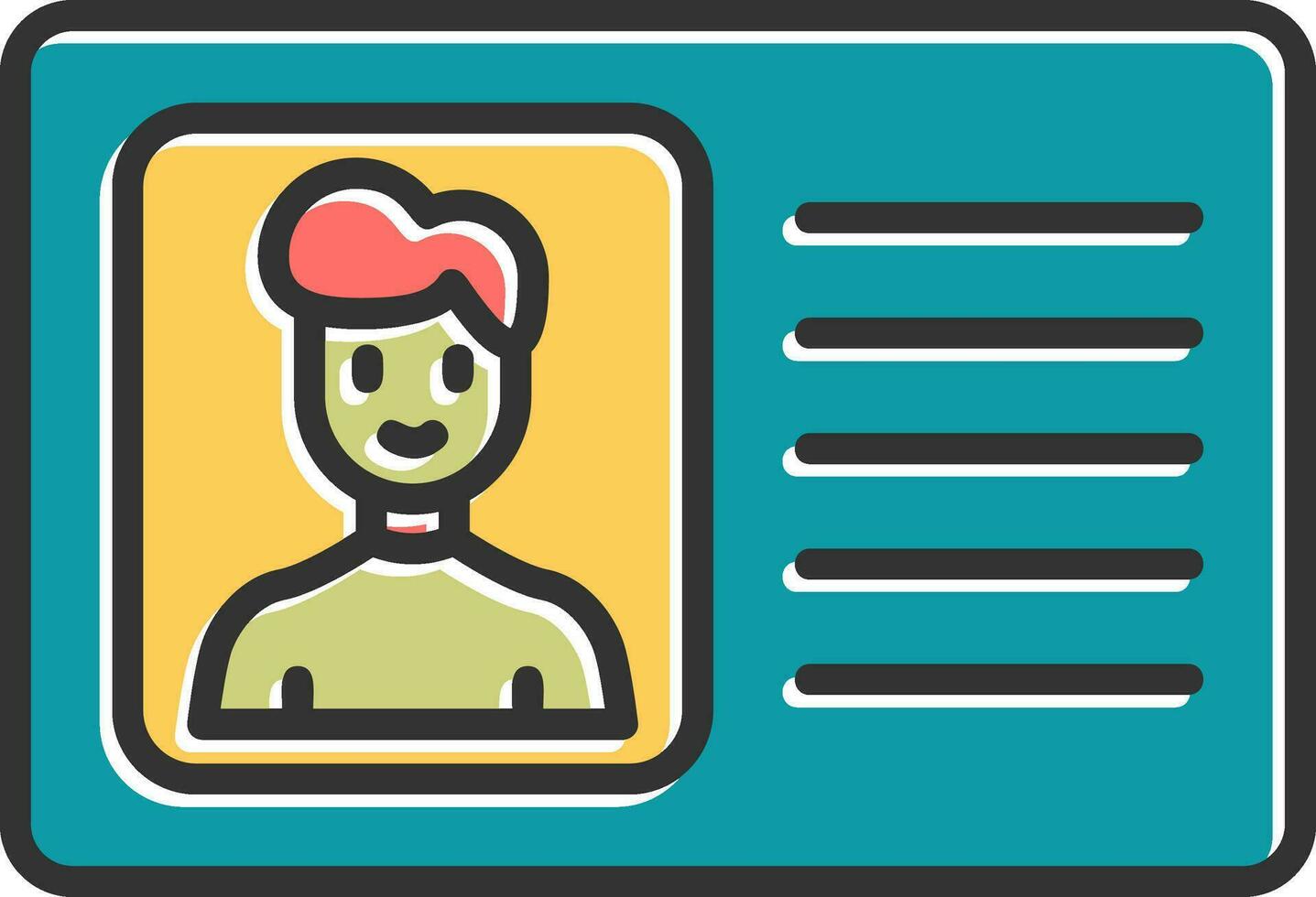 Driving License Vector Icon