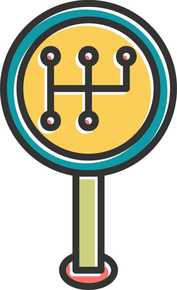 Manual Transmission Vector Icon