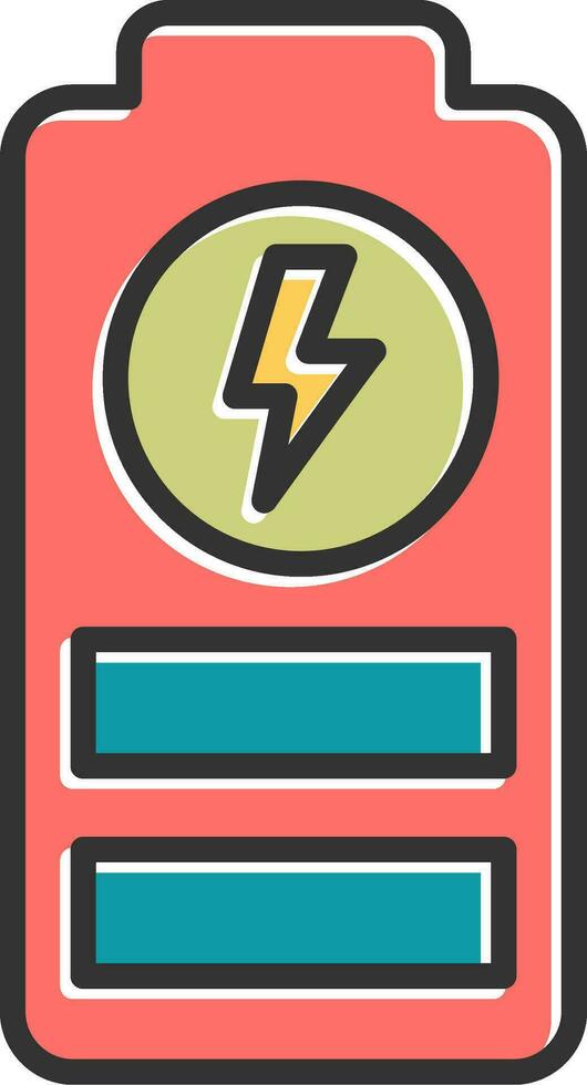 Charging Battery Vector Icon