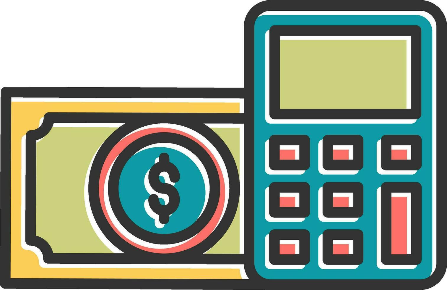 calculate Vector Icon