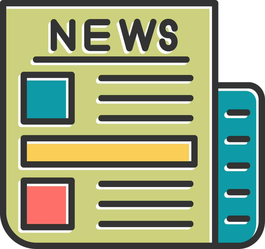 newspaper Vector Icon