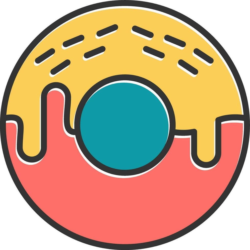 Donut Vector Icon