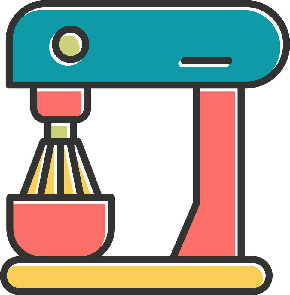 Electric Mixer Vector Icon