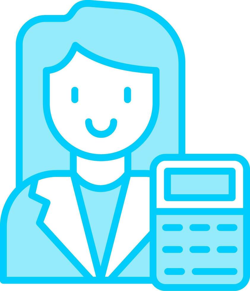 Accountant Vector Icon